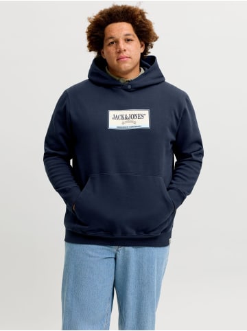 JACK & JONES PLUS Kapuzenpullover in Sky Captain
