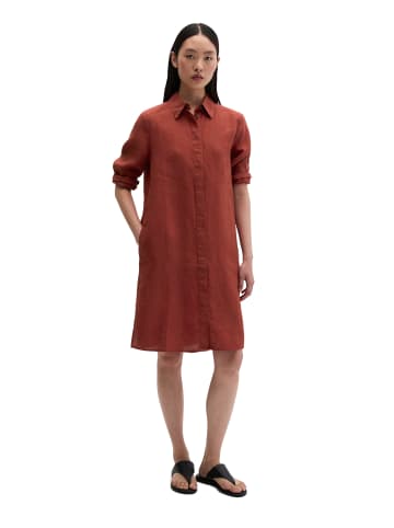 Marc O'Polo Leinenkleid loose in Tall Poppy