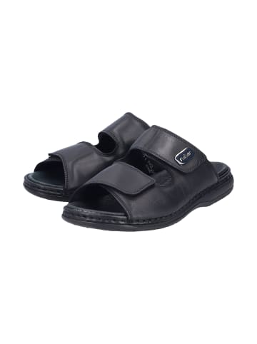 rieker Ledersandalen Schwarz