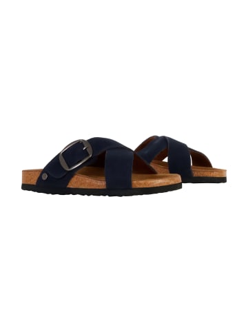 Terre de Marins Sparta-Ledersandalen Blau
