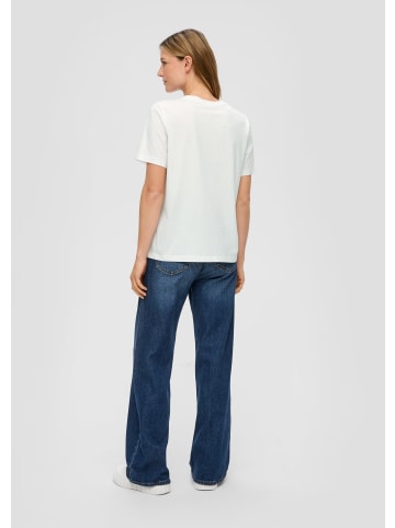 s.Oliver T-Shirt in 02D0_creme