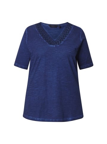 Ulla Popken Shirt in tintenblau