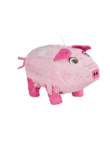 relaxdays 2 x Pinata Schwein in Rosa