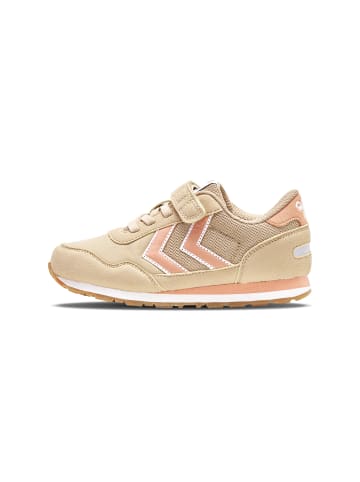 Hummel Klettverschluss Sneaker Reflex Jr Kinder in HUMUS