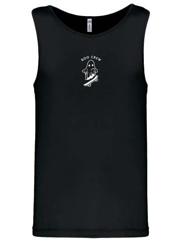 F4NT4STIC Tanktop Sports Halloween Boo Crew Tanktop in schwarz
