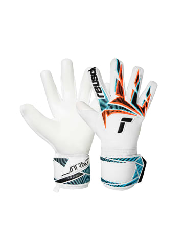 Reusch Torwarthandschuhe Attrakt Freegel Advance in 1080 white/light blue