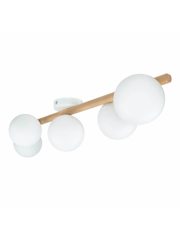 Licht-Erlebnisse Deckenlampe (B)22 x (L)83 x (H)17 cm in Weiß Kiefer