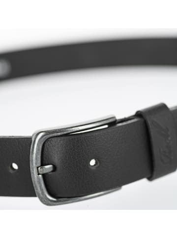 Gürtel "Grain Belt" in Schwarz