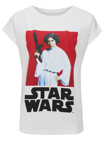 Recovered T-Shirt Star Wars Princess Leia in Beige