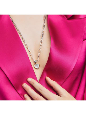 Ti Sento Milano Anhänger The Perlmutt Heart Pendant in bicolor