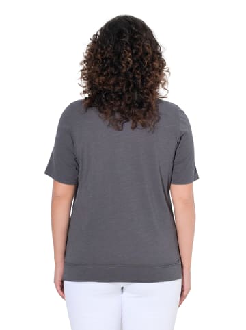 Ulla Popken Shirt in graphitgrau