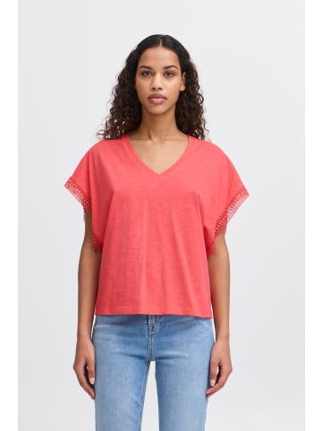 ICHI T-shirt IHOLYA Loose fit in Geranium