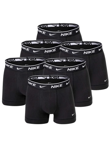 Nike Boxershort 6er Pack in Schwarz