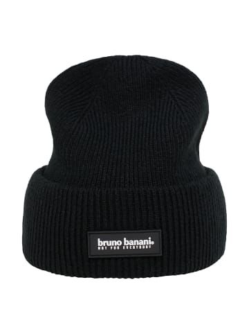 Bruno Banani Strickmütze CALDWELL in Schwarz
