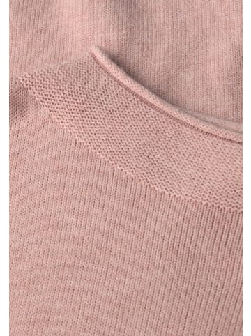 Street One Pullover mit Rollkante in Rosa