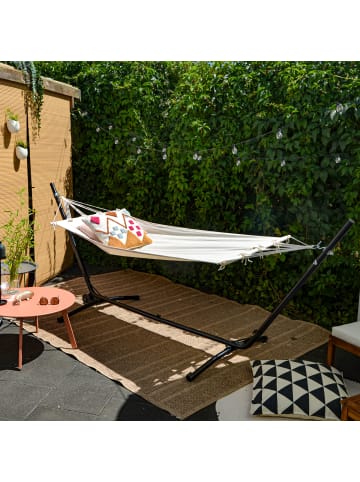 AMANKA Hängematte Mallorca mit Gestell Amalfi in beige