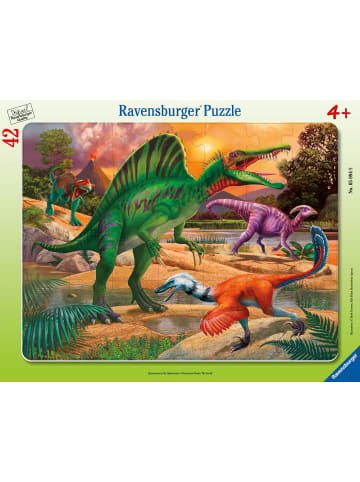 Ravensburger Ravensburger Kinderpuzzle - 05094 Spinosaurus - Rahmenpuzzle für Kinder ab 4...