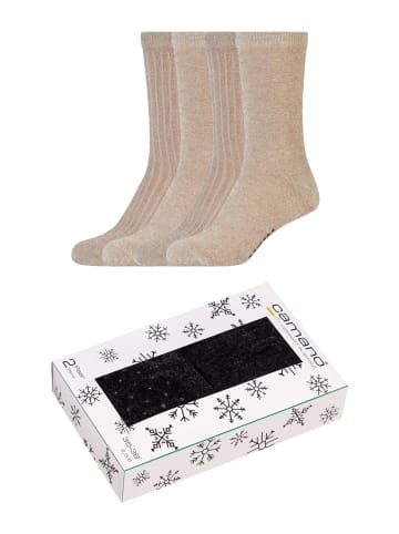 camano Socken 4er Pack warm & cozy in nature