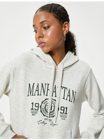KOTON Sweatshirt in Beige Melange