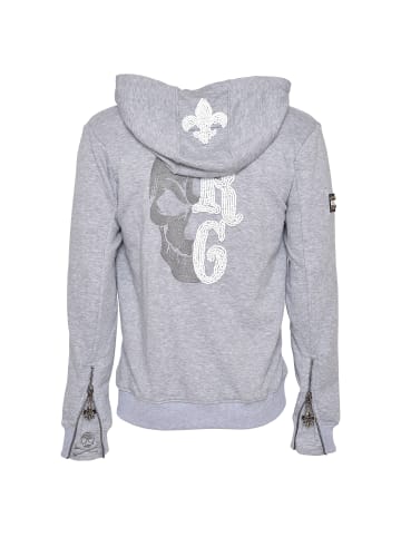 Roberto Geissini Deluxe Sweatjacke Grau