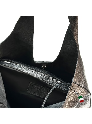 Florence Florence Shopper Leder schwarz ca. 37cm