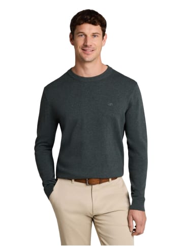Tom Tailor Pullover BASIC CREWNECK KNIT in Oliv
