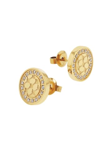 JOOP! Ohrstecker Edelstahl, IP gold in Gold