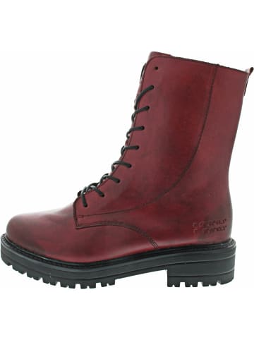remonte Schnür-Stiefeletten für Damen in dunkelrot