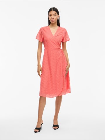 Vila Kleid mit V-Ausschnitt in Dubarry