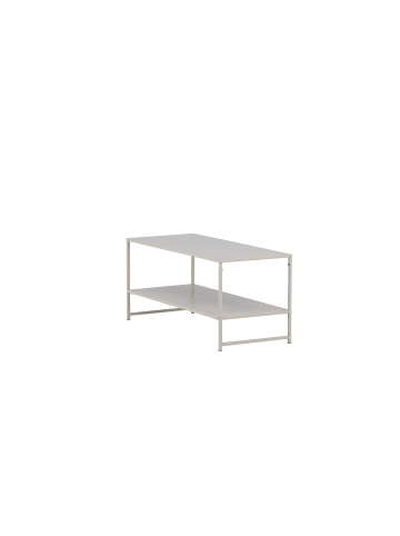 ebuy24 Beistelltisch Staal Beige 43 x 102 cm