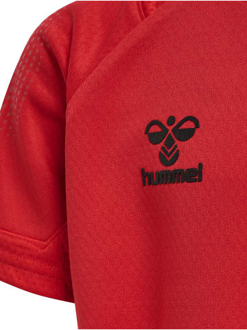 Hummel Hummel T-Shirt Hmllead Multisport Unisex Kinder Leichte Design Feuchtigkeitsabsorbierenden in TRUE RED