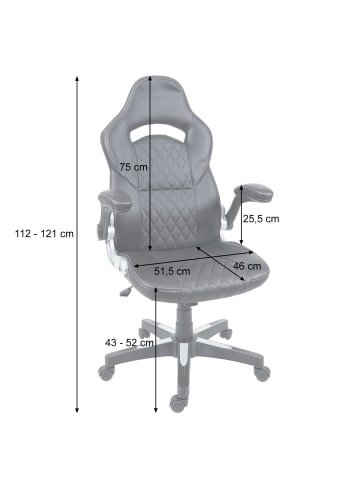 MCW Bürostuhl F87, Weiß