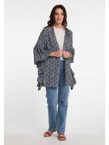 usha FESTIVAL Damen Leichte Jacke in Schwarz Mehrfarbig