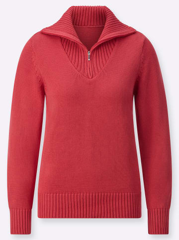 WITT WEIDEN Pullover in korallenrot