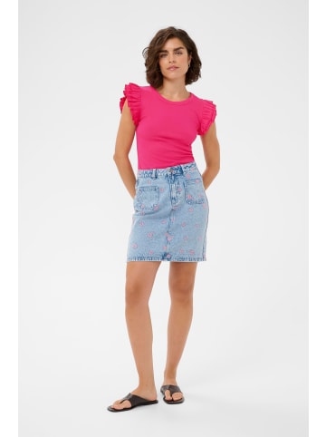 Kaffe Bluse ärmellos KACARNA Slim fit in Beetroot Purple