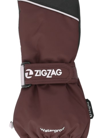 Zigzag Fingerhandschuhe Shildon in 4261 Huckleberry