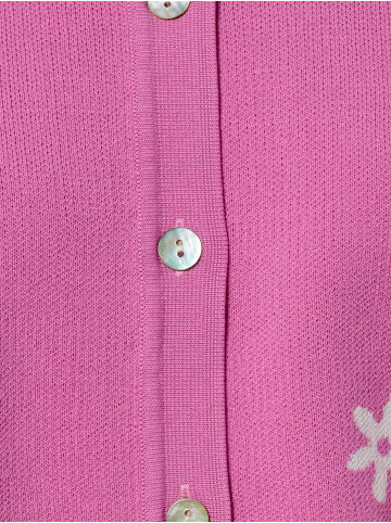 NÜMPH Strickpullover NUMargitta in pink weiß - 0002