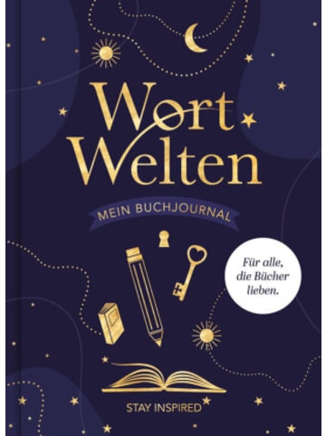 Nova MD Buch - Wort Welten: Buchjournal XXL - Lesetagebuch & Buchjournal für 1