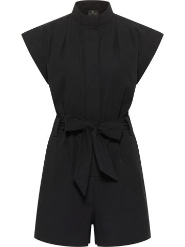 DreiMaster Klassik Playsuit in Schwarz