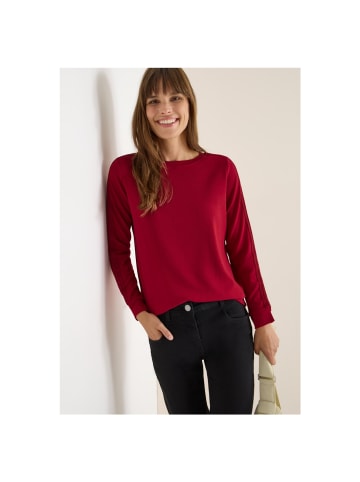 Cecil Langarmshirt in beaujolais red