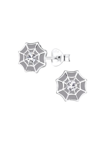 Alexander York Ohrstecker-Set SPINNE und SPINNENNETZ in 925 Sterling Silber, 2-tlg.