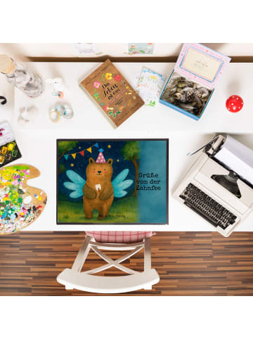 Mr. & Mrs. Panda schreibtischunterlage Bär Zahnfee Design mit Sp... in Weiß