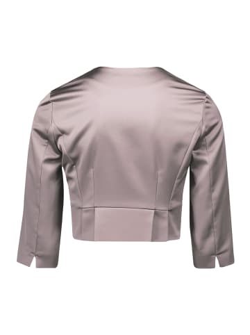 Vera Mont Bolero-Jacke mit Kellerfalten in Grau