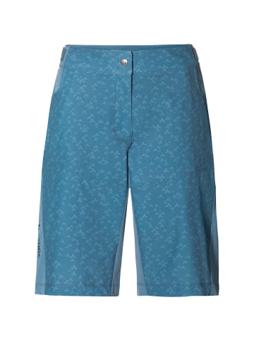 Vaude WOMENS LEDRO PRINT SHORTS in Blau