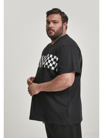 Urban Classics Urban Classics T-Shirt kurzarm in black/white