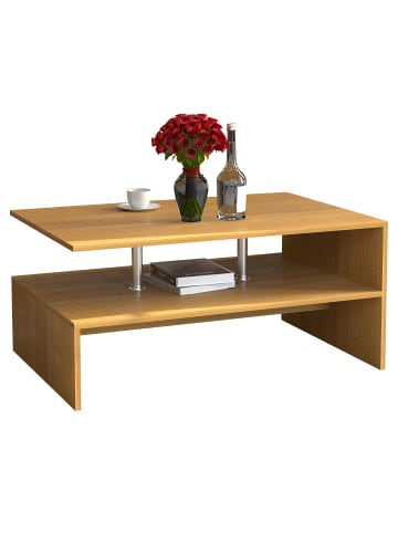 VCM  Holz Sofatisch Couchtisch Maliso L in Buche