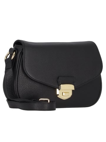 Lancaster Foulonné Milano Umhängetasche Leder 24 cm in noir