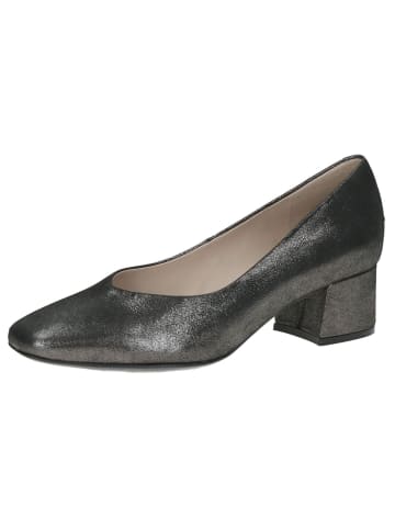 Caprice Pumps in DK GREY METAL.