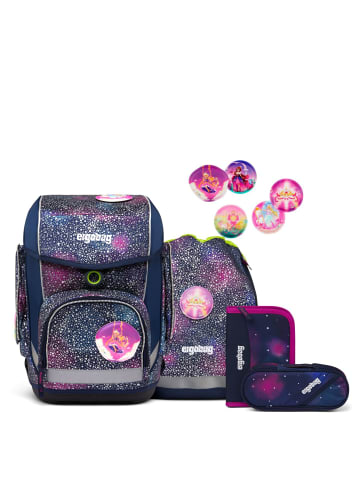 Ergobag Cubo "Super Reflex Glow" - Schulranzen Set 5tlg. Modell 2024 in Bärlaxy