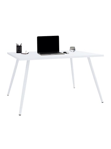 VCM  Schreibtisch Bürotisch Computertisch Salia 80x50 in Weiß